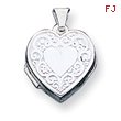 Sterling Silver Heart Locket