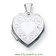 Sterling Silver Heart Locket