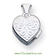 Sterling Silver Heart Locket