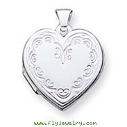 Sterling Silver Heart Locket