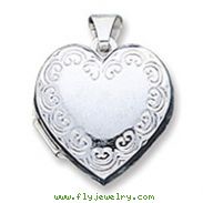 Sterling Silver Heart Locket