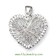 Sterling Silver Heart Pendant