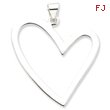 Sterling Silver Heart Pendant
