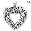 Sterling Silver Heart Pendant