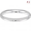 Sterling Silver Hinged Bangle Bracelet