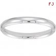 Sterling Silver Hinged Bangle Bracelet