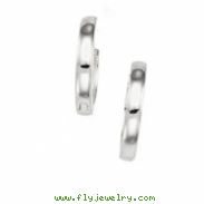 Sterling Silver Hinged Earring