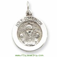 Sterling Silver Holy Communion Medal