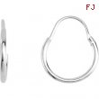 Sterling Silver Hoop Earring