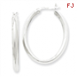 Sterling Silver Hoop Earrings