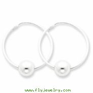 Sterling Silver Hoop Earrings