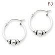 Sterling Silver Hoop Earrings