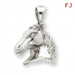 Sterling Silver Horse Pendant