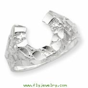 Sterling Silver Horseshoe Ring