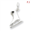 Sterling Silver Ice Skate Charm