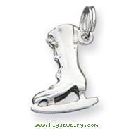 Sterling Silver Ice Skate Charm