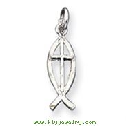 Sterling Silver Ichthus Fish Charm