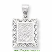 Sterling Silver Initial S Charm