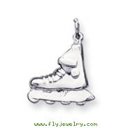 Sterling Silver Inline Skate Charm