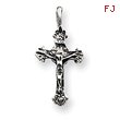 Sterling Silver INRI Crucifix Charm