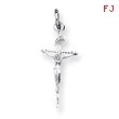 Sterling Silver INRI Crucifix Pendant