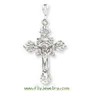 Sterling Silver INRI Crucifix Pendant