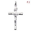 Sterling Silver INRI Crucifix Pendant