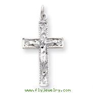 Sterling Silver INRI Crucifix Pendant