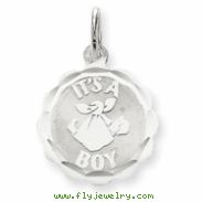 Sterling Silver Its a Boy Charm