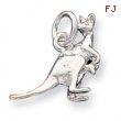 Sterling Silver Kangaroo Charm