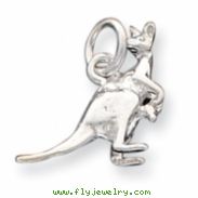 Sterling Silver Kangaroo Charm