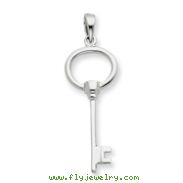 Sterling Silver Key Pendant