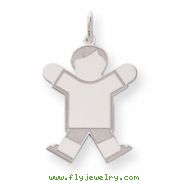 Sterling Silver Kid Charm