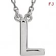 Sterling Silver L 16