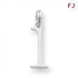 Sterling Silver L Charm