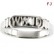 Sterling Silver Ladies What Would Jesus Do Ring