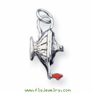 Sterling Silver Lamp of Knowledge Charm