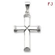 Sterling Silver Latin Cross Pendant