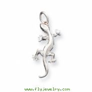 Sterling Silver Lizard Charm