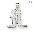 Sterling Silver Man & Woman Charm