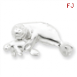 Sterling Silver Manatee with Baby Charm