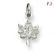 Sterling Silver Maple Leaf Charm