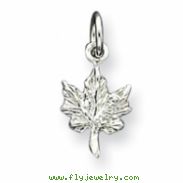 Sterling Silver Maple Leaf Charm