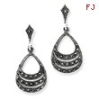 Sterling Silver Marcasite Earrings