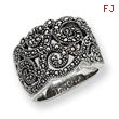 Sterling Silver Marcasite Ring