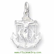 Sterling Silver Mariner Cross Pendant