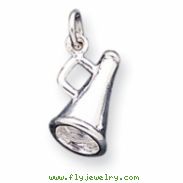 Sterling Silver Megaphone Charm