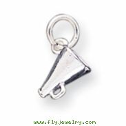 Sterling Silver Megaphone Charm