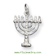 Sterling Silver Menorah Charm