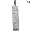 Sterling Silver Mezuzah Pendant